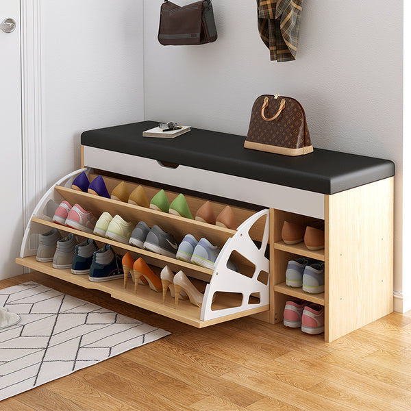 Shoe Rack Cabinet with Bench 23002