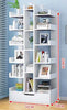 Image of Modern Creative 6-Layer Bookshelf with Storage Bookcase