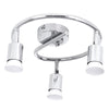 Image of 3 Heads GU10 LED Downlight Ceiling Light Adjustable Spotlight Home Office Wall Lamp 85-265V