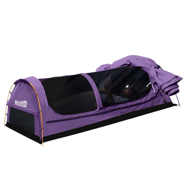 Purple Double Swag Tent