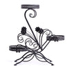 Image of 2X Outdoor Indoor Flower Pot Plant Stand Metal Corner Shelf Garden Home Decor AU