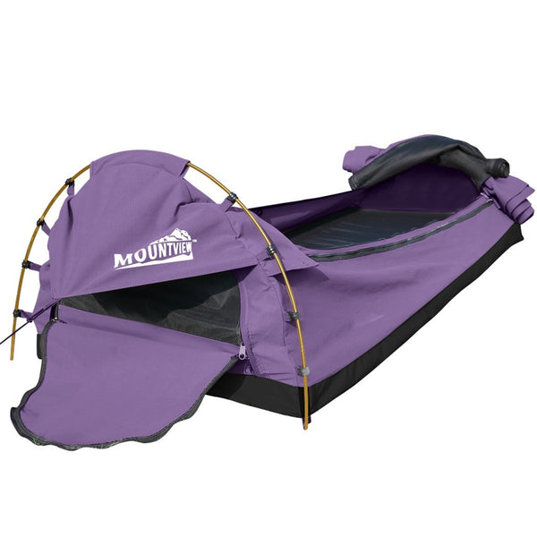 Purple Double Swag Tent