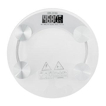 Digital Body Scale 180KG LCD Glass Weight Electronic Scales