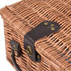 Image of Deluxe 2 Person Picnic Basket Baskets Set Outdoor Corporate Blanket Park Trip