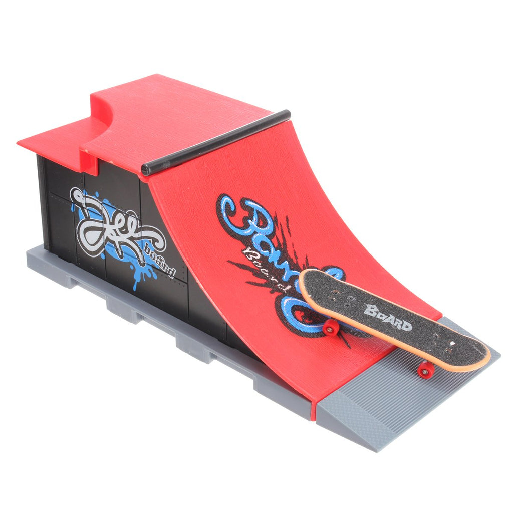 Mini Finger Skateboard Kid Fingerboard Toy Park Ramp Finger Board Recreation