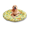 Image of Anti-bug Cat Cooling Bed Pineapple Pattern Large