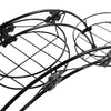 Image of Levede Plant Stand Garden Decor Flower Pot Rack Wrought Iron Arch Shelf Black