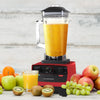 Image of Red Commercial Blender Food Processor Blender Mixer Juicer Smoothies