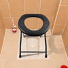 Image of Portable Folding Toilet Black