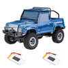 Image of URUAV 1/24 4WD 2.4G Mini RC Car Crawler Model Vehicle Waterproof RTR With Two Battery