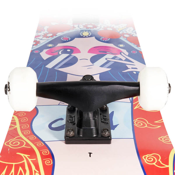 PU Wheels Skateboards Girl Wink AD Skateboard