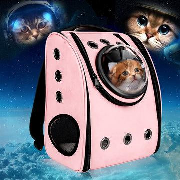 Astronaut Capsule Breathable Pet Puppy Cat Travel Bag Space Carrier Bag