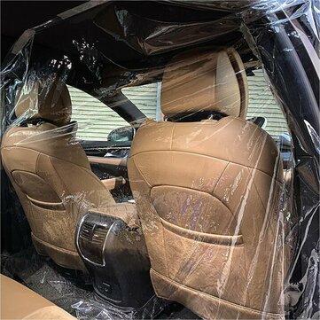 Isolation Film Anti-Fog Full Surround Protective Cover Net Cab Rear Row For Car Taxi