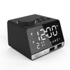 Image of Dual Alarm Clock Dual Units Wireless bluetooth Bass Speaker LED Display FM Radio USB Port Speaker