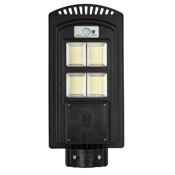 500-2500W 208-624 LED Solar Street Light PIR Motion Sensor Wall Lamp with Remote