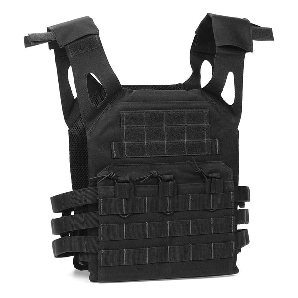 Oxford Cloth Adjustable Tactical Vest Military Molle Combat Assault Protective Clothes CS Shooting Hunting Vest