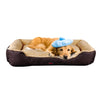Image of Pawz Pet Bed Mattress Dog Cat Pad Mat Cushion Soft Winter Warm Large Brown