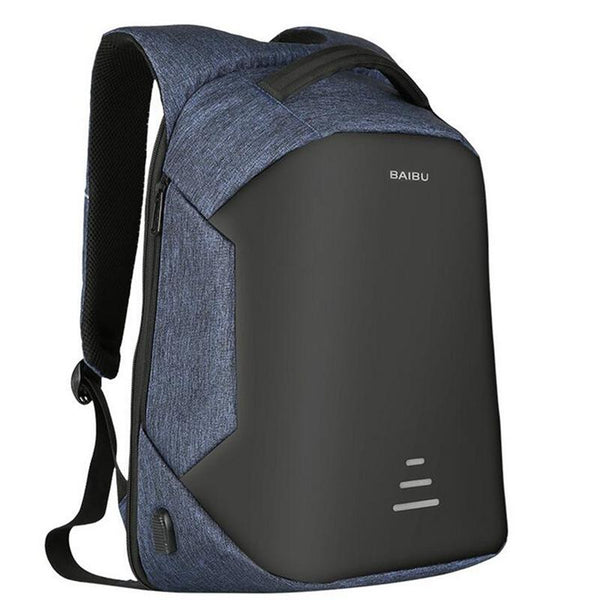 16 Inch Anti Theft Laptop Notebook Backpack Bag Travel Bag With USB Charging Port