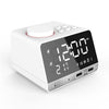 Image of Dual Alarm Clock Dual Units Wireless bluetooth Bass Speaker LED Display FM Radio USB Port Speaker