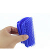 Image of Toy Cat Massage Comb Grooming Wall Self Brush Corner Groomer With Pet New Catnip