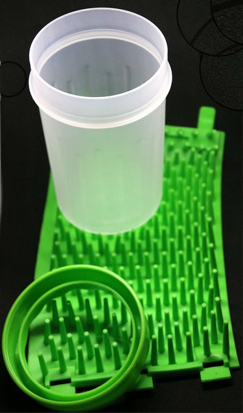 Dog Paw Cleaner Cup with Chamois