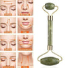 Image of Natural Guasha Facial Jade Face Body Care Gua Sha Board Massager Tool Set