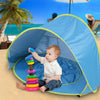 Image of Baby Kids Pop Up Beach Camping Tent Sun UV Shade Shelter Canopy Tents With Pool