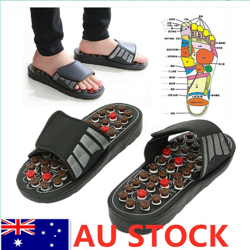 Acupuncture foot reflex hot sale massage slippers