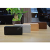 Image of 4 color Wood Sound Control Clock Digital LED Temperature Alarm Modern Home Decor