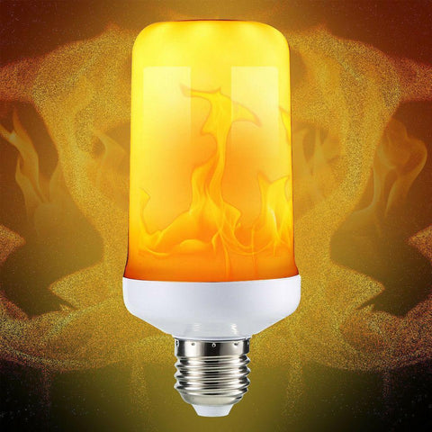 1-10PCS LED Flicker Flame Effect Simulated Fire Light Corn Bulb E27 12W Lamp AU