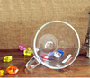 Image of Cat Kitty Creative Borosilicate Glass Coffee Cup Transparent Water Mug 550ML