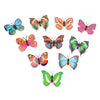 Image of 10 Pc Wall Stickers Butterfly LED Lights Wall Stickers 3D House Decoration Hot y