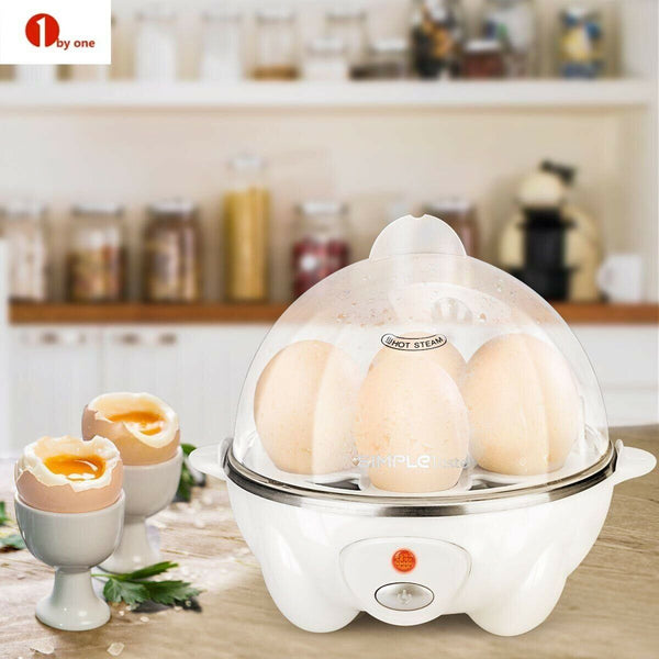 Simple Taste Egg Cooker 7 Egg Capacity Electric Egg Cooker Hard Boiled Egglettes