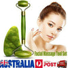 Image of Natural Guasha Facial Jade Face Body Care Gua Sha Board Massager Tool Set