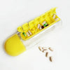 Image of 600ml Sport Water Bottle Built-in Daily 7 Daily Pill Box Vitamin Organizer AU