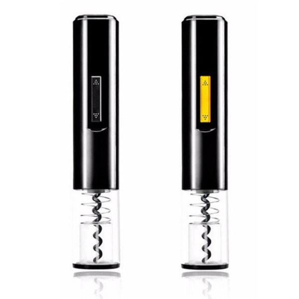 Automatic Wine Bottle Opener Corkscrew Cork Cordless Set Foil Cutter LED Button