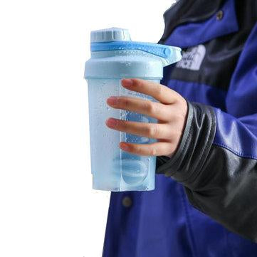 500ML Outdoor Indoor Protein Powder Shake Mixing Sports Water Bottle Fitness Kettle