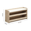 Image of Rustic Entryway Storage Bench