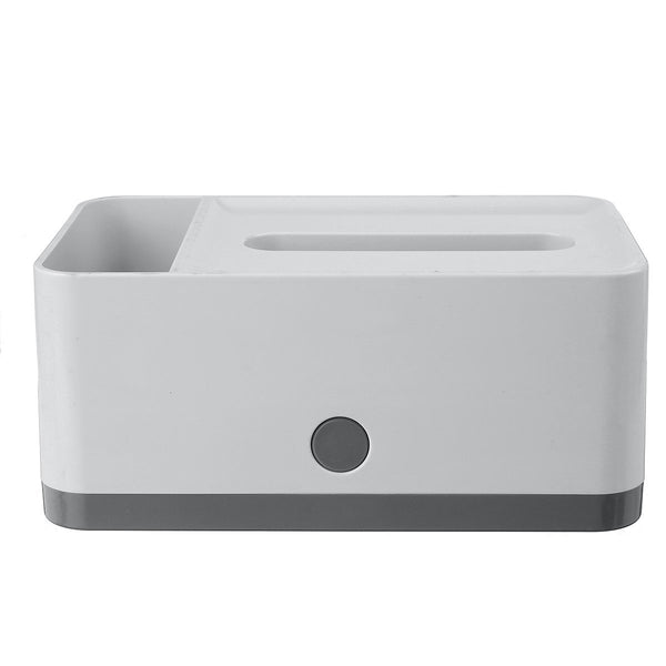 Multifunctional Tissue Box Spring Vertical Simple Desktop Bedroom Living Room Remote Control Storage Drawer Tray