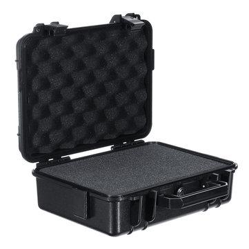 280x210x96mm ABS Waterproof Storage Box Compartment Portable Hiking Travel Tool Carrying Case