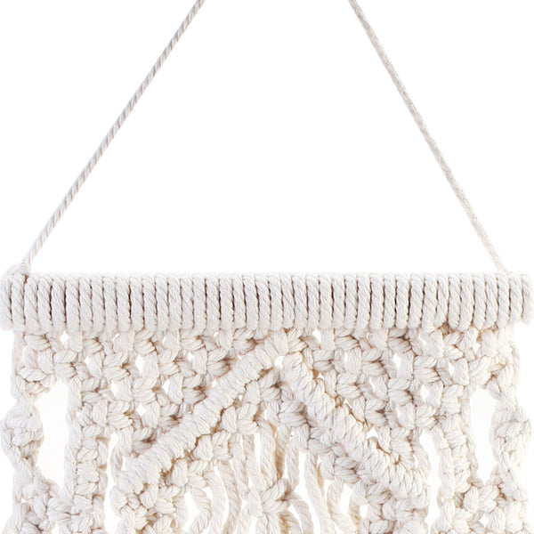 Bohemian Handmade Tapestry Woven Wall Hanging Cotton Rope Tapestry Nordic Style Tassel Wall Hanging For Home Decor