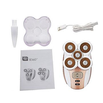 Global Voltage IPX7 Electric Epilator Underarm Bikini Shaver