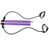 Image of Multifunctional Portable Pilates Bar Fitness Stick Yoga Resistance Bands Home Gym Exercise Tools