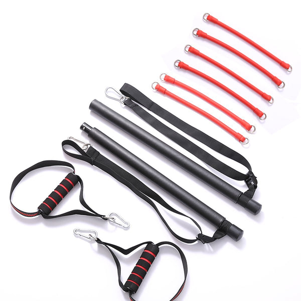 Fitness Pilates Stretch Rope  Leg Arm Strength Muscle Training Yoga Band Squat Artifact Resistance Bands