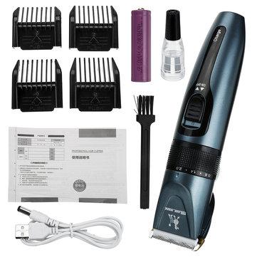 5 Gear USB Charging Electric Low Noise Pet Hair Clipper