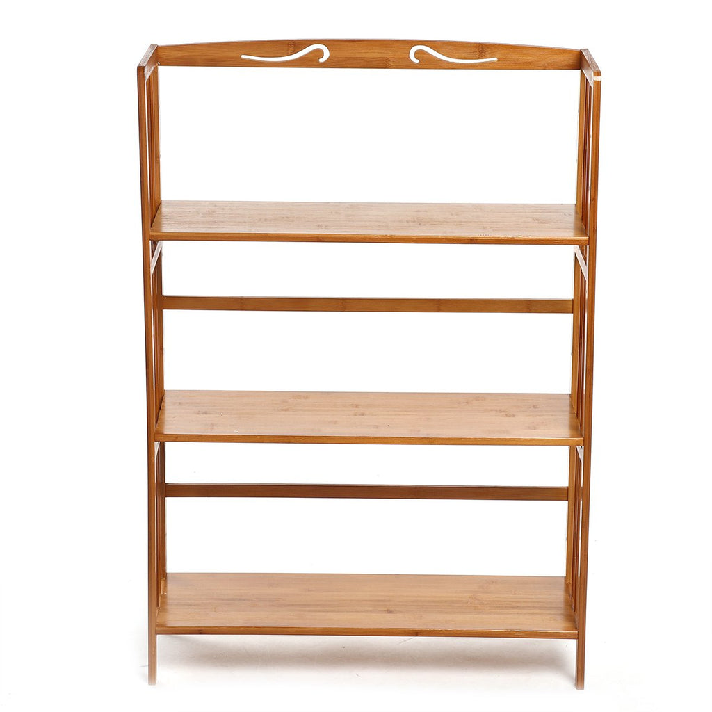 3 Layers 50/70cm Wood Holder Bookshelf Space Saving Floor Bookcase for Creative Modern Small Home Decoration