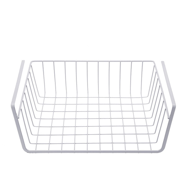 FANGTAI 001 Storage Holder Under Table Basket Bedroom Kitchen Mesh Cabinet Hanging Shelf