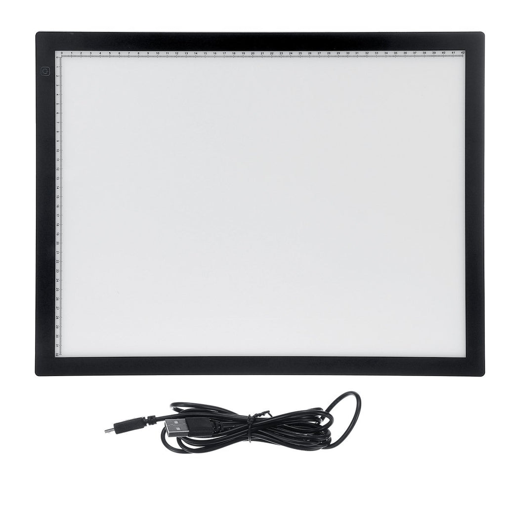 A3 LED Lighted Drawing Board Professional Light Box Drawing Tablet Artist Sketch Calligraphy Copy Tracing Pad