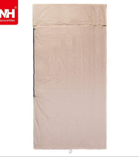 Naturehike NH15S012-D Outdoor Cotton Sleeping Bag Portable Ultralight Envelope Single Sleeping Bag