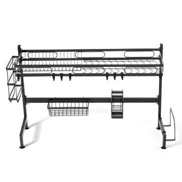 82cm Dish Drying Rack Dish Rack Drain Shelf Kitchen Sink Racks Holder Home Storage Organization